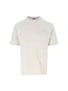 K-way Pocketed Crew Neck T-shirt In Beige