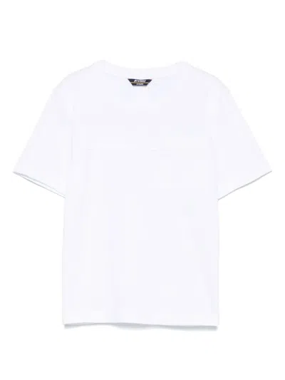 K-way Kids' Fanton T-shirt In White