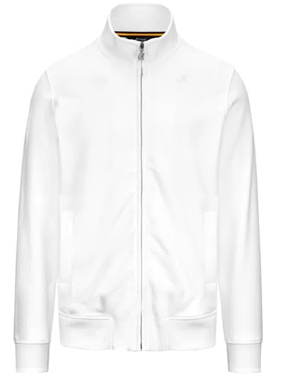 K-way Finn French Terry Clothing In White