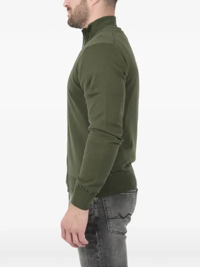 K-way Finny Zip Jacket In Green