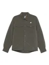 K-way Flap-pocket Shirt In Green