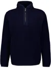 K-way Ern Wool Sweatshirt In Blue
