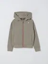 K-way Sweater  Kids Color Green In Gray