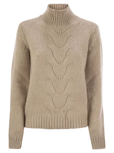 K-WAY K WAY FUZZY TURTLENECK PULLOVER
