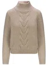 K-way K Way Fuzzy Turtleneck Pullover In Multicolor