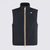 K-way Technical Fabric Jacket With Removable Hood In Blue