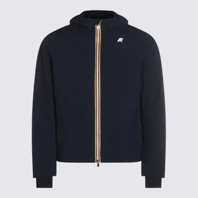 K-WAY K-WAY DARK BLUE CASUAL JACKET