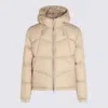 K-way Hooded Quilted Down Jacket Drawstring In Multi