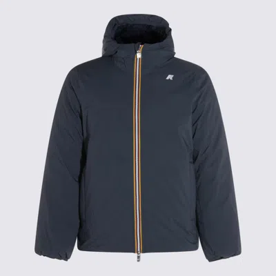 K-WAY K-WAY BLUE JACK ST THERMO DOUBLE DOWN JACKET