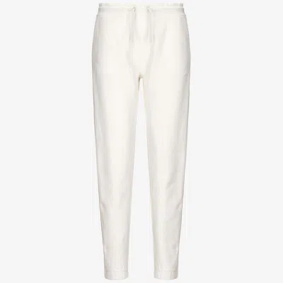 K-way Ginevrette Fleece Peach In White