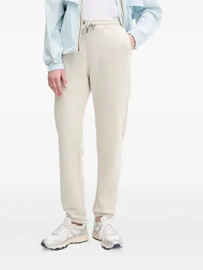 K-way Ginevrette Logo-patch Track Pants In Neutral