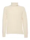 K-way Virgil Merino Sweater In White