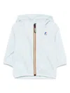 K-way Claudine Rain Jacket In Light Blue