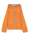 K-way P. Jack Hooded Rain Jacket In Orange