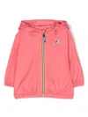 K-way Le Vrai 3.0 Claudine Jacket In Pink