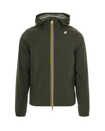 K-way Giubbino Jack Stretch Green Blackish