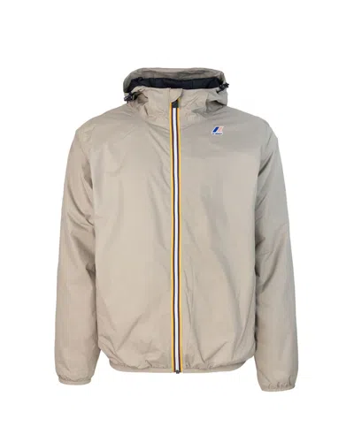 K-way K Way Giubbino Le Vrai 3.0 Claude Warm Beige In Neutral