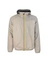 K-WAY LE VRAI 3.0 CLAUDE WARM JACKET BEIGE