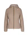 K-way Jacket In Neutral