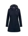 K-way Giubbino Mathy Bonded Jersey Blu In Blue