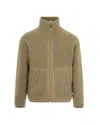 K-way Giubbino Pascal Sherpa Polar Double Verde In Green