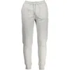 K-way Gray Cotton Pant In Gray