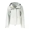 K-way Gray Linen Women Jacket