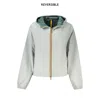 K-way Gray Nylon Women Jacket