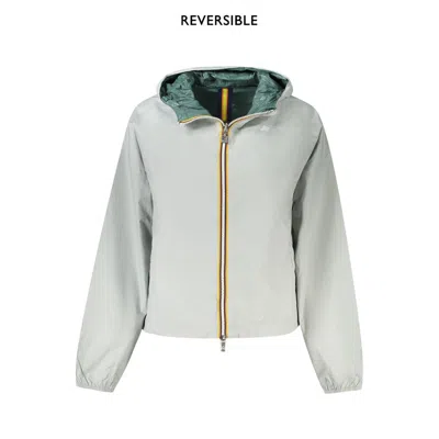 K-way Gray Nylon Women Jacket