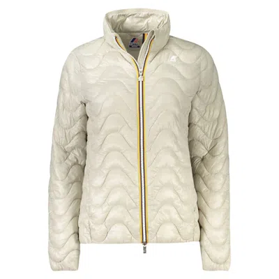 K-way Gray Polyamide Women Jacket In Grey