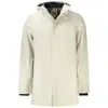 K-way Beige Polyester Men Jacket In Gray