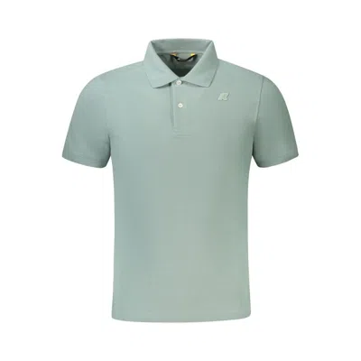 K-way Green Cotton Men Polo Shirt