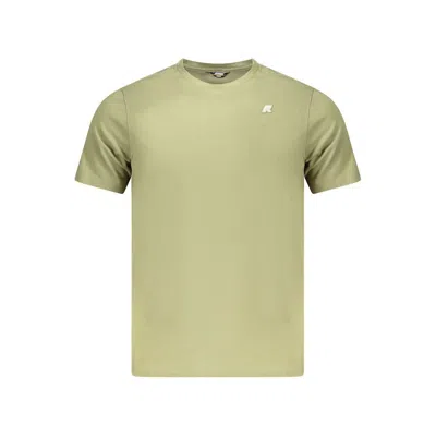 K-way Green Cotton Men T-shirt