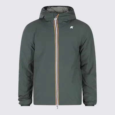 K-WAY GREEN JACK ST WARM DOUBLE CASUAL JACKET