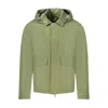 K-way Green Linen Men Jacket