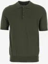 K-way K Way Pleyne Green Cotton Polo Shirt In Green