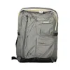 K-way Green Polyamide Backpack In Gray