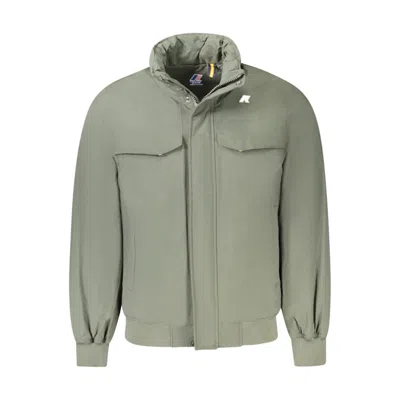 K-way Green Polyamide Men Jacket