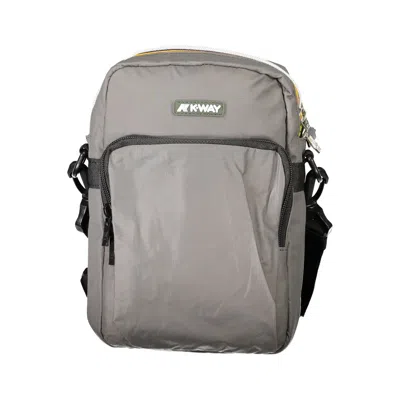 K-way Green Polyamide Men Shoulder Bag
