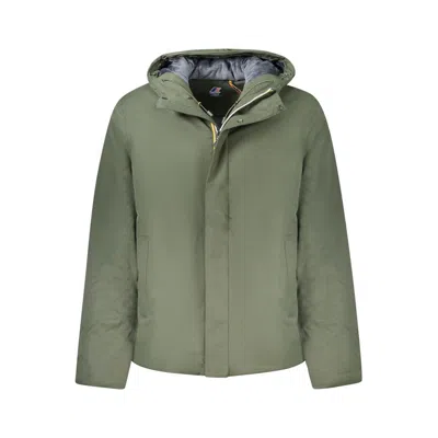 K-way Green Polyester Men Jacket