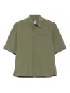 K-way Olive Green Polo 'licon' Shirt In Green