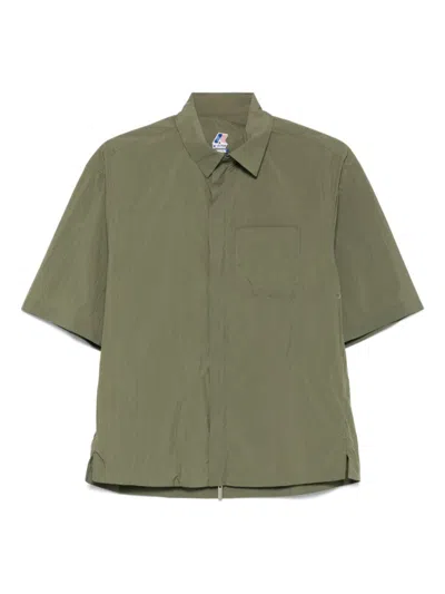 K-way Green Short Sleeve Licon Shirt