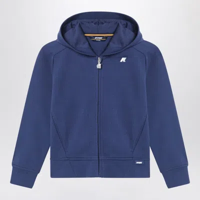K-WAY HAYCEL BLUE HOODIE