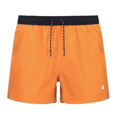 K-way Hazel Bicolor Swin Short Orange M-blue