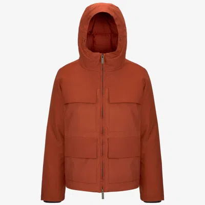 K-way Hodin Fabric Mix In Brown