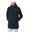 K-way Thomas Warm Ottoman Down Jacket In Blue