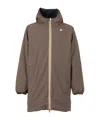 K-way Hooded Casual Jacket In Green