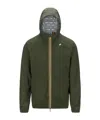 K-way Green Blue Jack St Thermo Double Down Jacket In Green