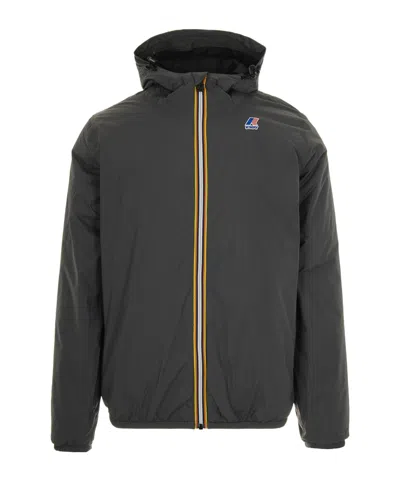 K-WAY HOODED COTTON JACKET