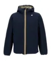 K-way Jack St Thermo Double Jacket In Blue
